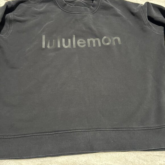 Lululemon Perfect Oversized Graphic Crewneck Size 12 - Picture 1 of 1